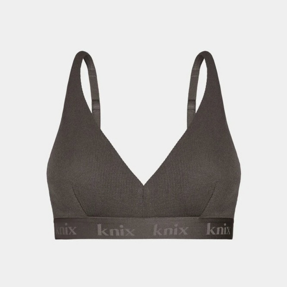 Knix Logo Modal Rib Bralette L+